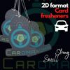 Caroma 2D format Card fresheners
